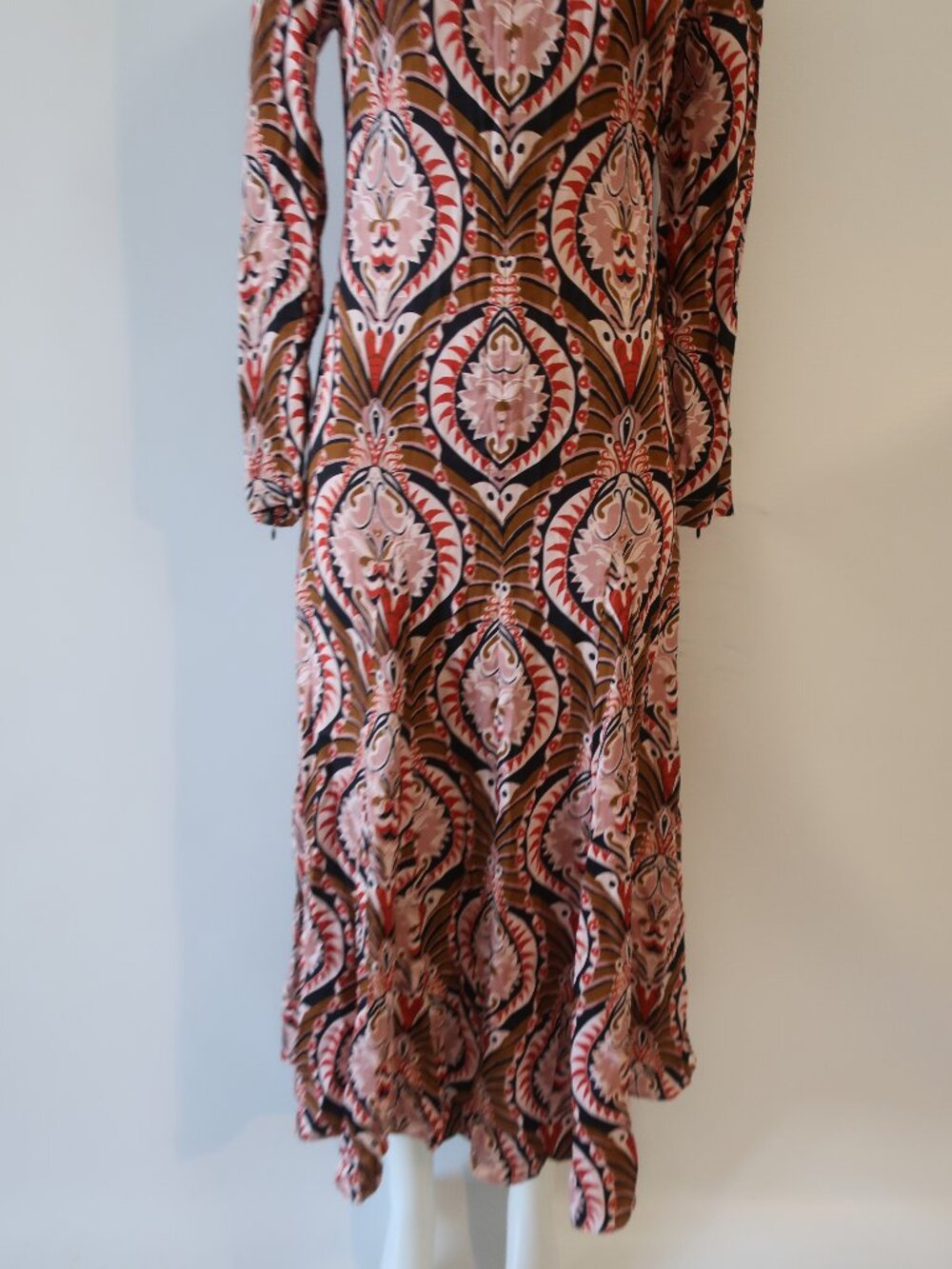 NWT Womens Farm Rio (Item- 625) Multicolor Pineapple Jewelry Maxi Dress XS - Picture 14 of 15